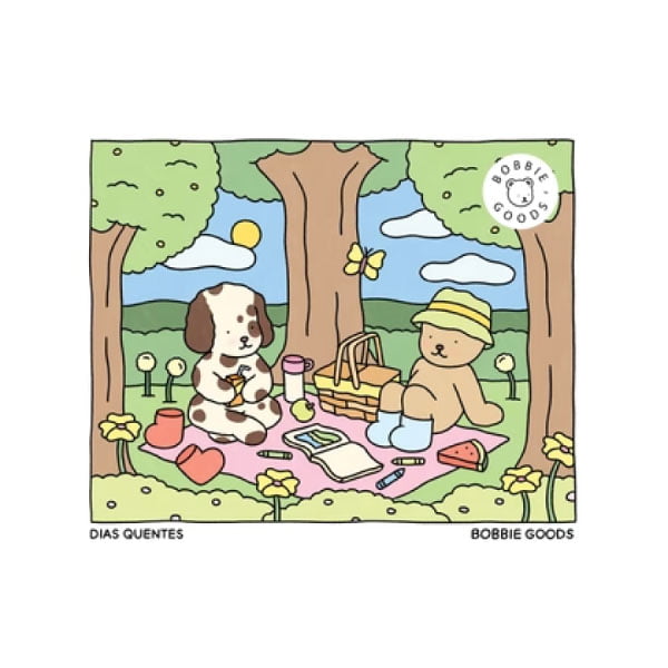 Dias quentes (Spring-Summer) – Livro de colorir oficial Bobbie Goods