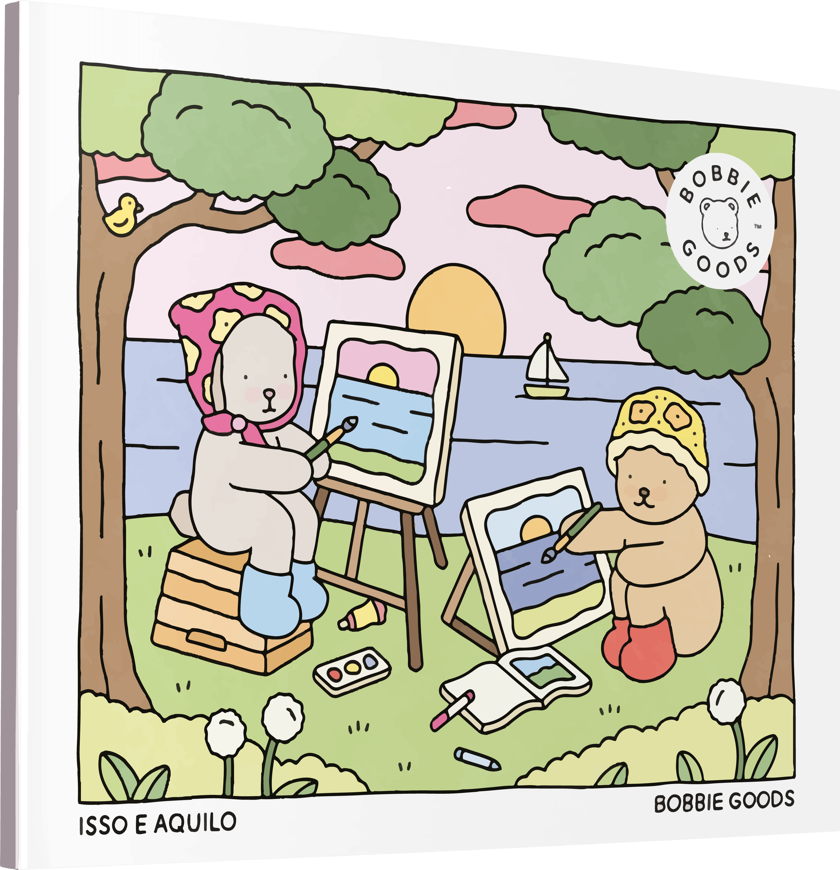 Isso e aquilo (This & That) – Livro de colorir oficial Bobbie Goods