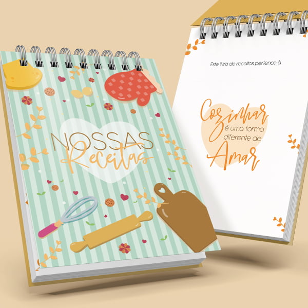 Caderno de Receitas | Personalizável