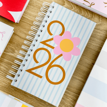 Agenda Slim 2026 (2 dias por página)