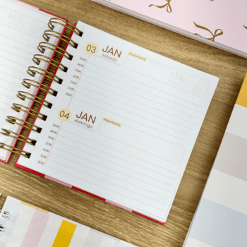 Mini Agenda 2026 - Quadrada  (2 dias por página)