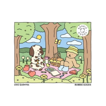 Dias quentes (Spring-Summer) – Livro de colorir oficial Bobbie Goods