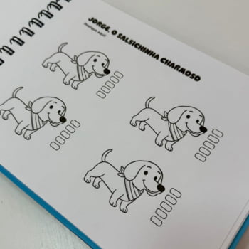 Livro de colorir - Lovely Dog (Salsichinha)