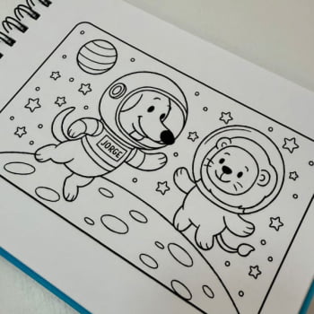 Livro de colorir - Lovely Dog (Salsichinha)