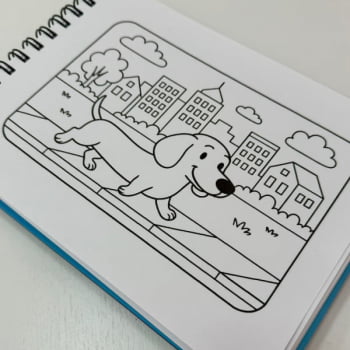 Livro de colorir - Lovely Dog (Salsichinha)