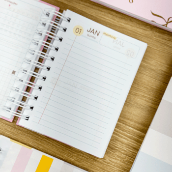 Mini Agenda 2026 - A6  (1 dia por página) Mini Agenda 2026 - A6  (1 dia por página)