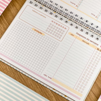 Planner Duo (mensal + semanal)