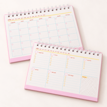 Planner Duo (mensal + semanal) Planner Duo (mensal + semanal)